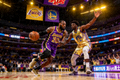 NBA季前赛 湖人vs勇士